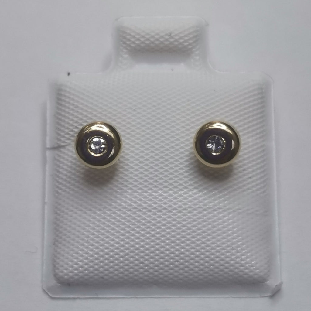 BROQUELES BROQUEL C CIRCONIA 14K 0.27 GR (NUEVO)