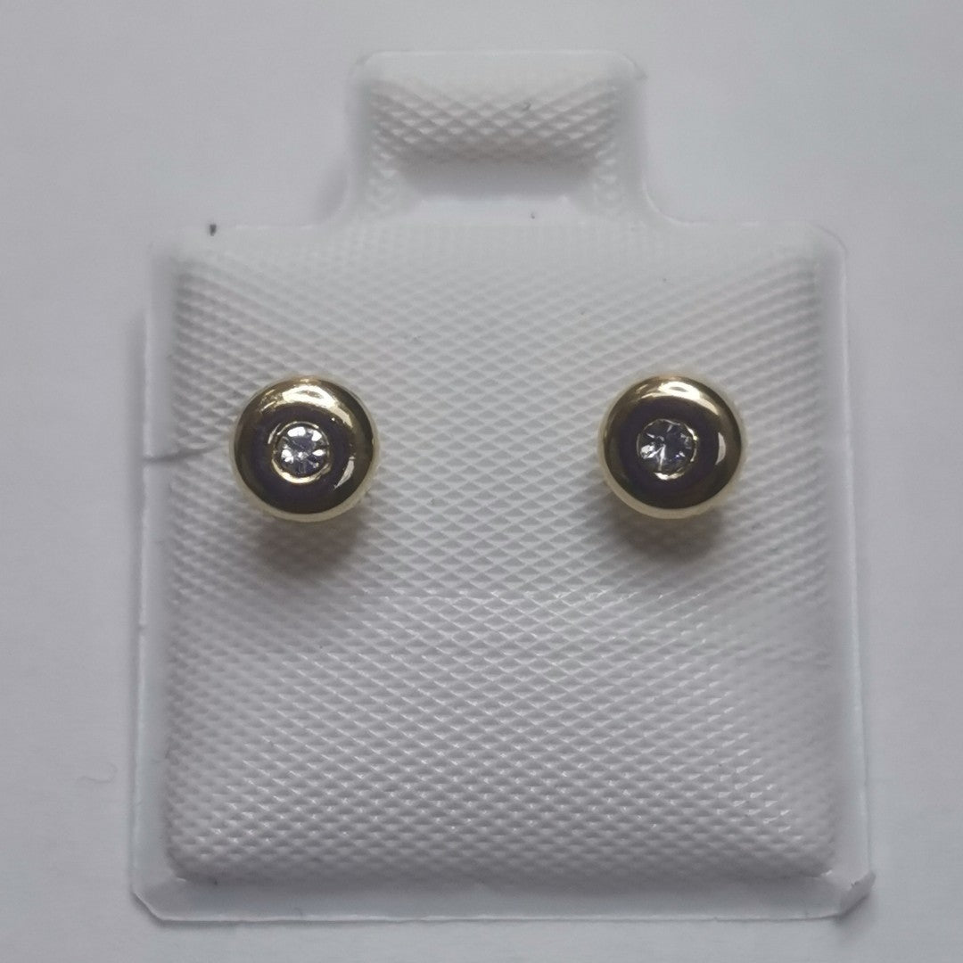 BROQUELES BROQUEL C CIRCONIA 14K 0.27 GR (NUEVO)