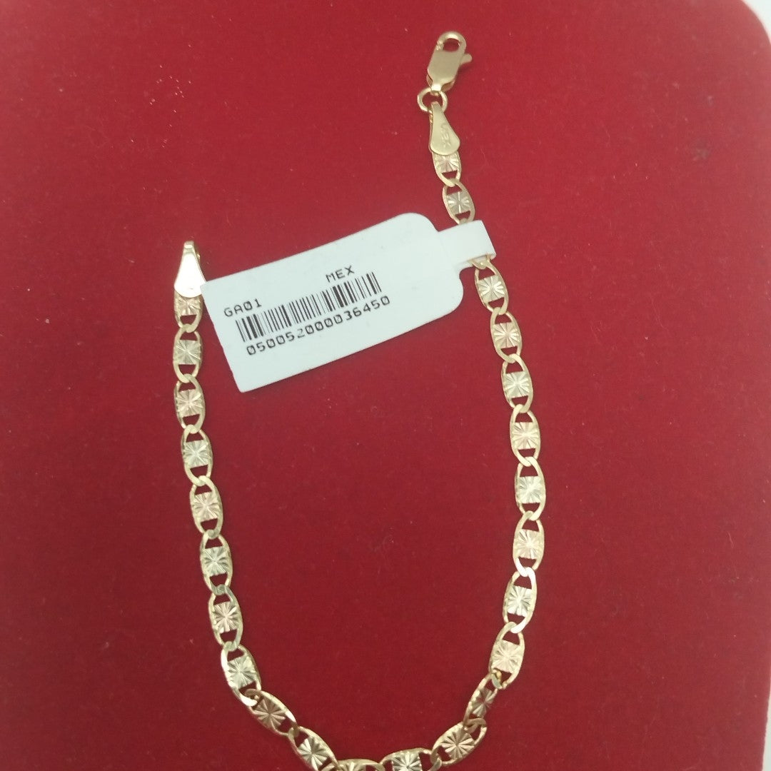 PULSERA GUCHI 14K 18 CM 2.9 GR (NUEVO)