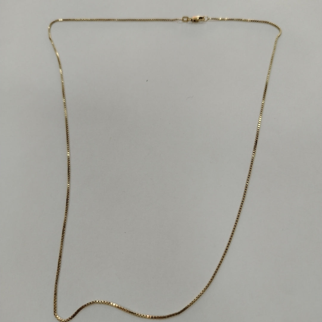 CADENA ORO 14 K 3.2 GRMS (SEMINUEVO)