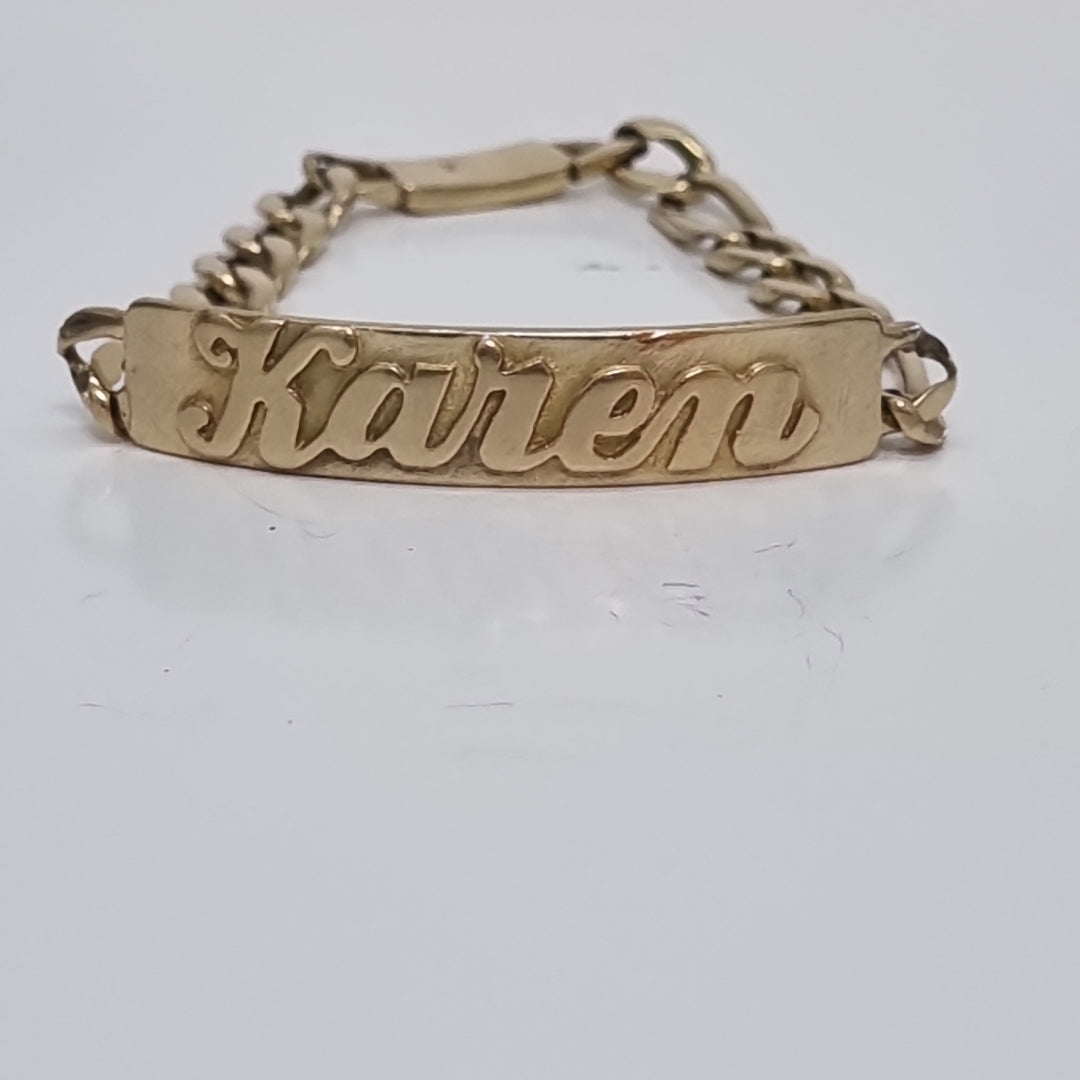 ESCLAVA ORO 14 K 12,40 GRMS (SEMINUEVO)