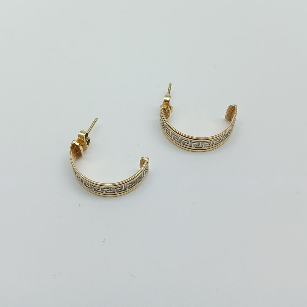 ARETES PAR ORO 14 K 3,50 GRMS (SEMINUEVO)