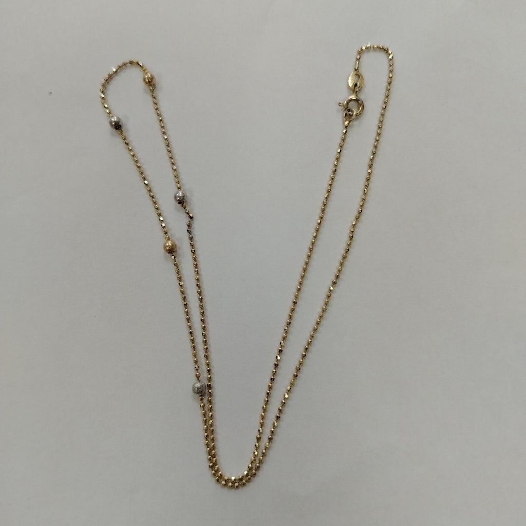 GARGANTILLA ORO 14 K 2.6 GRMS (SEMINUEVO)