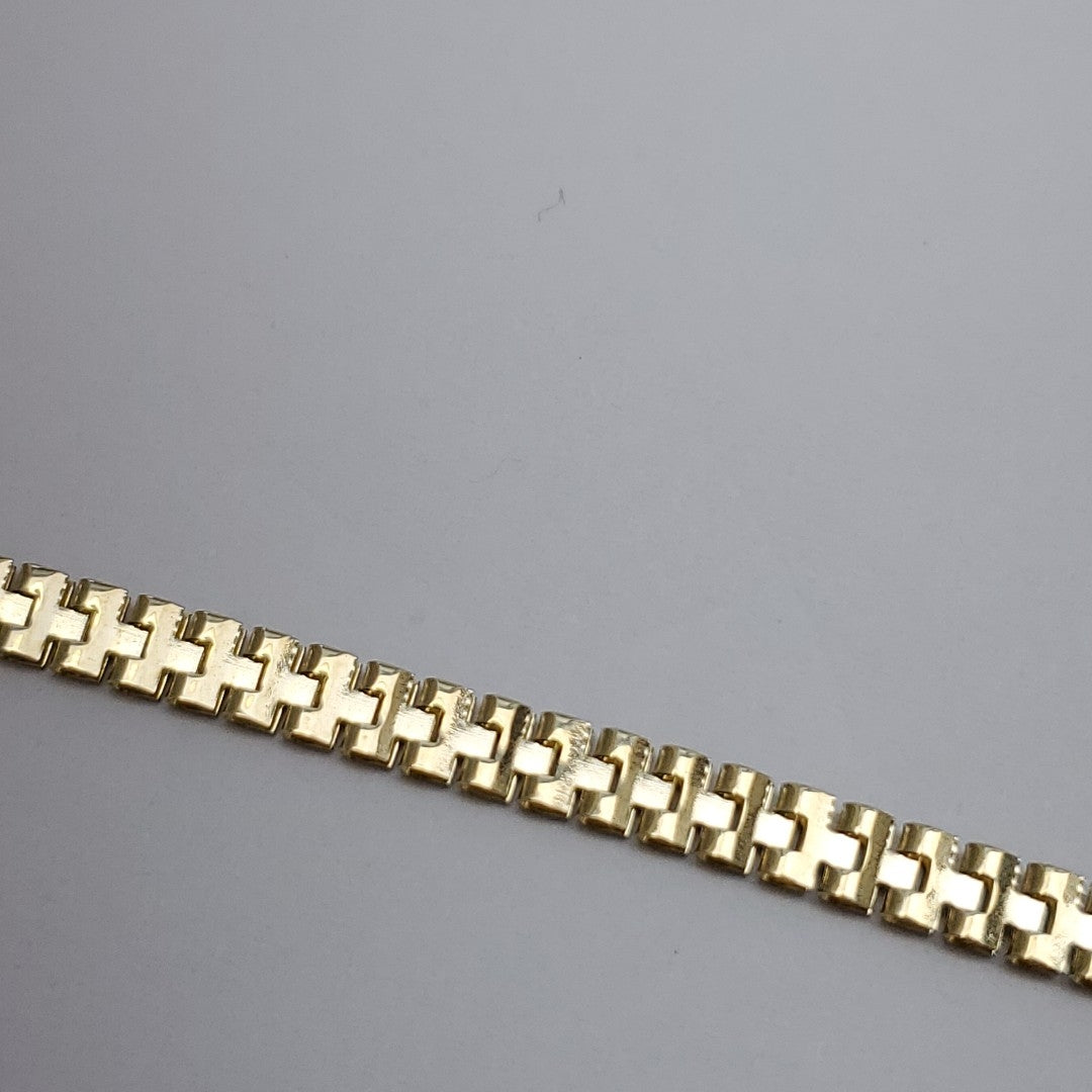 PULSERA ESPECIAL 14K 18 CM 4 GR (NUEVO)