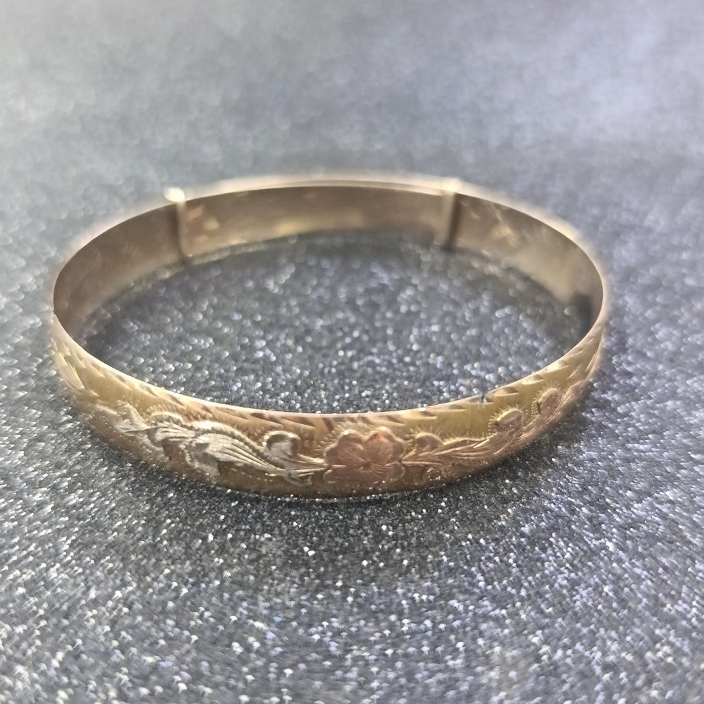 PULSERA RIGIDA ORO 8 K 9,20 GRMS (SEMINUEVO)