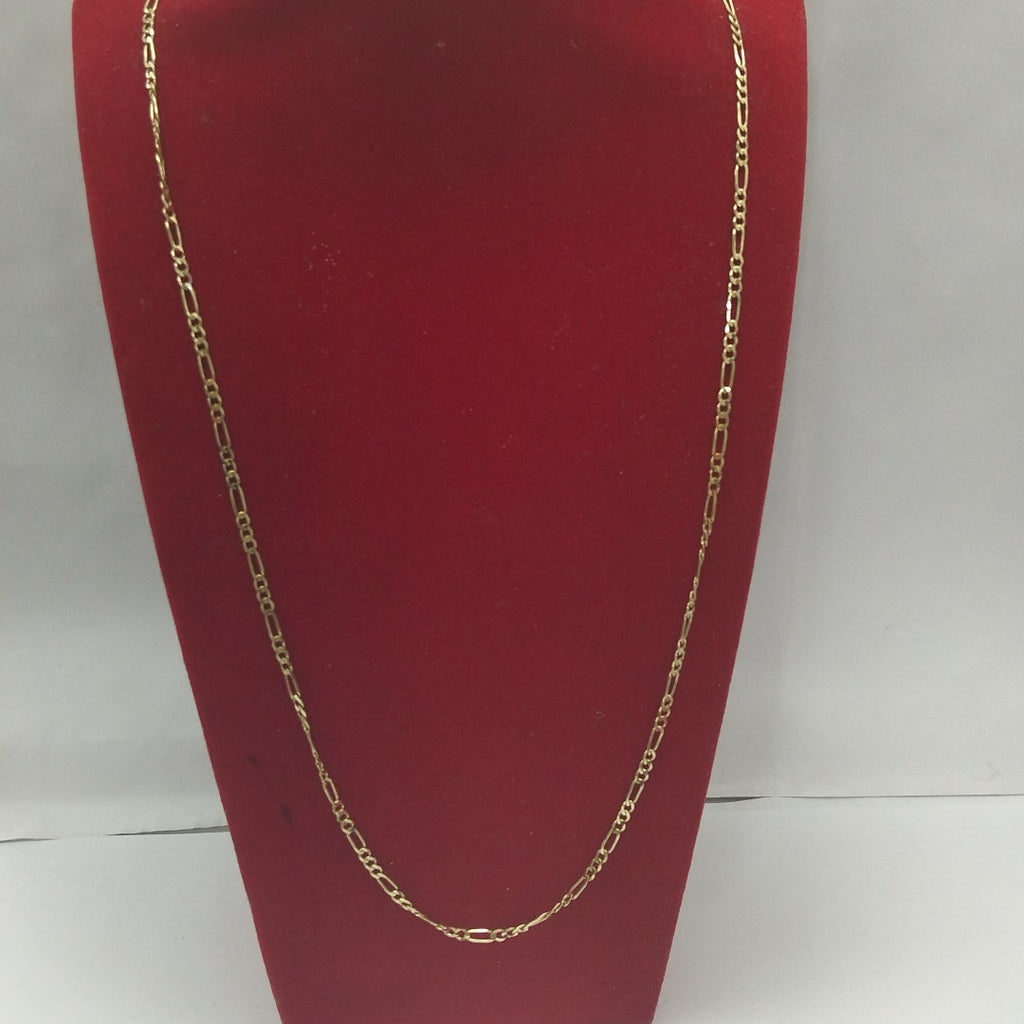 CADENA TEJIDO 3X1 14K 55 CM 5.2 GR (NUEVO)