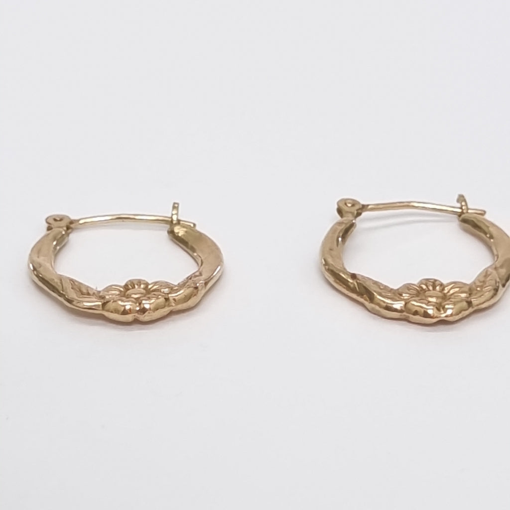 ARRACADAS PAR ORO 14 K 0,70 GRMS (SEMINUEVO)