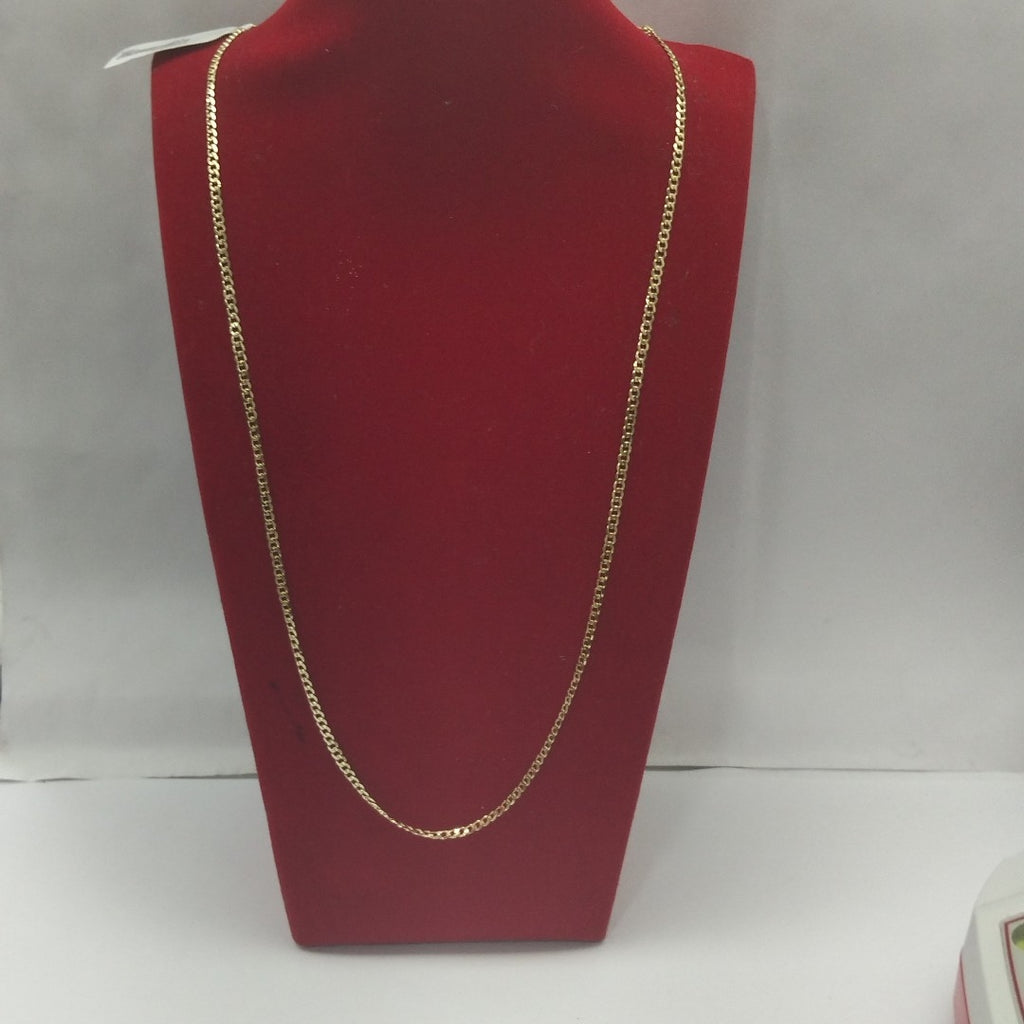 CADENA BARBADA 14K 60 CM 6 GR (NUEVO)