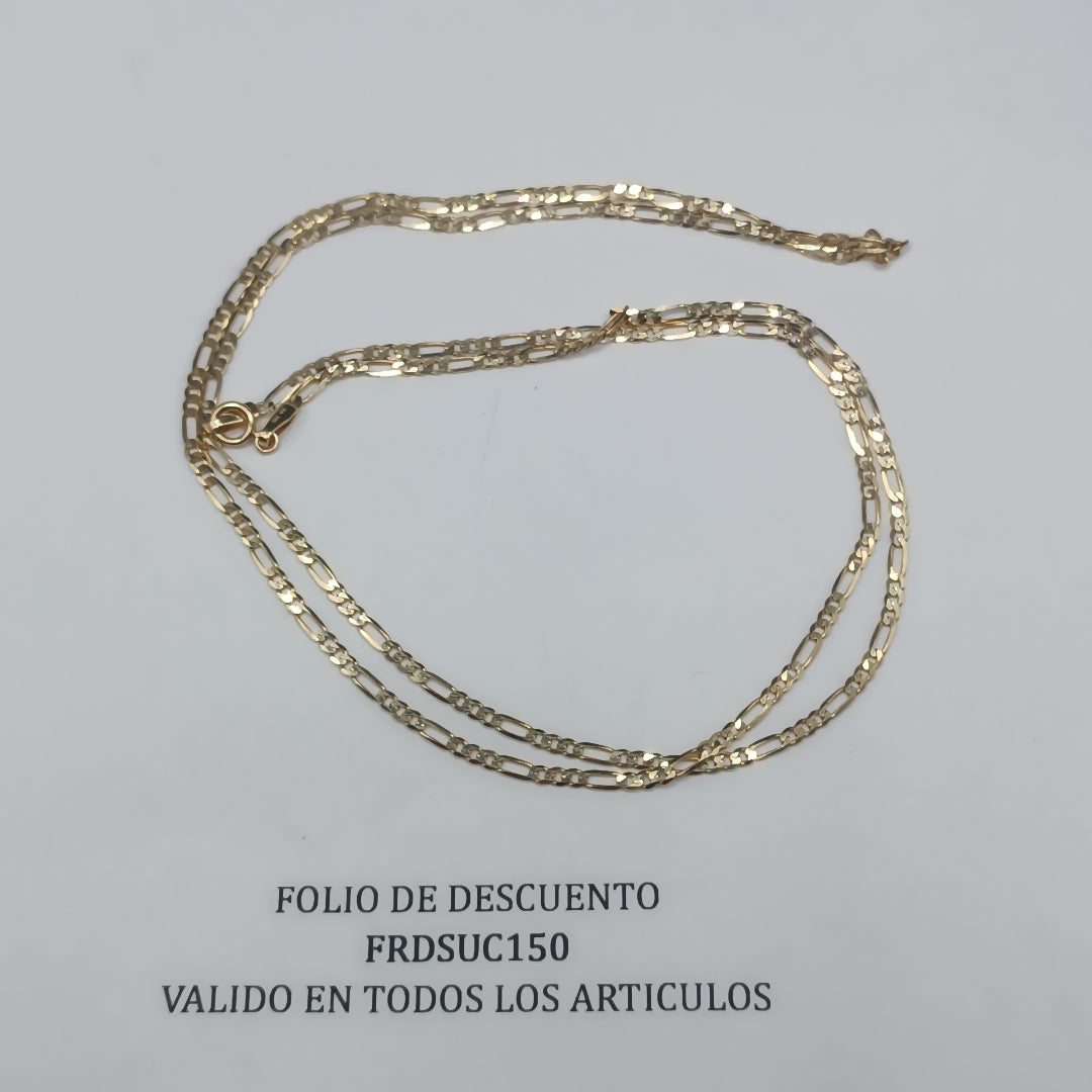 CADENA ORO 14 K 3.6 GRMS (SEMINUEVO)