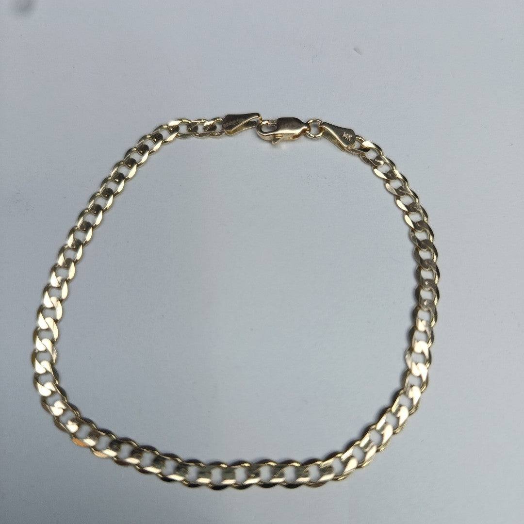 PULSERA BARBADA 14K 21 CM 5 GR (NUEVO)