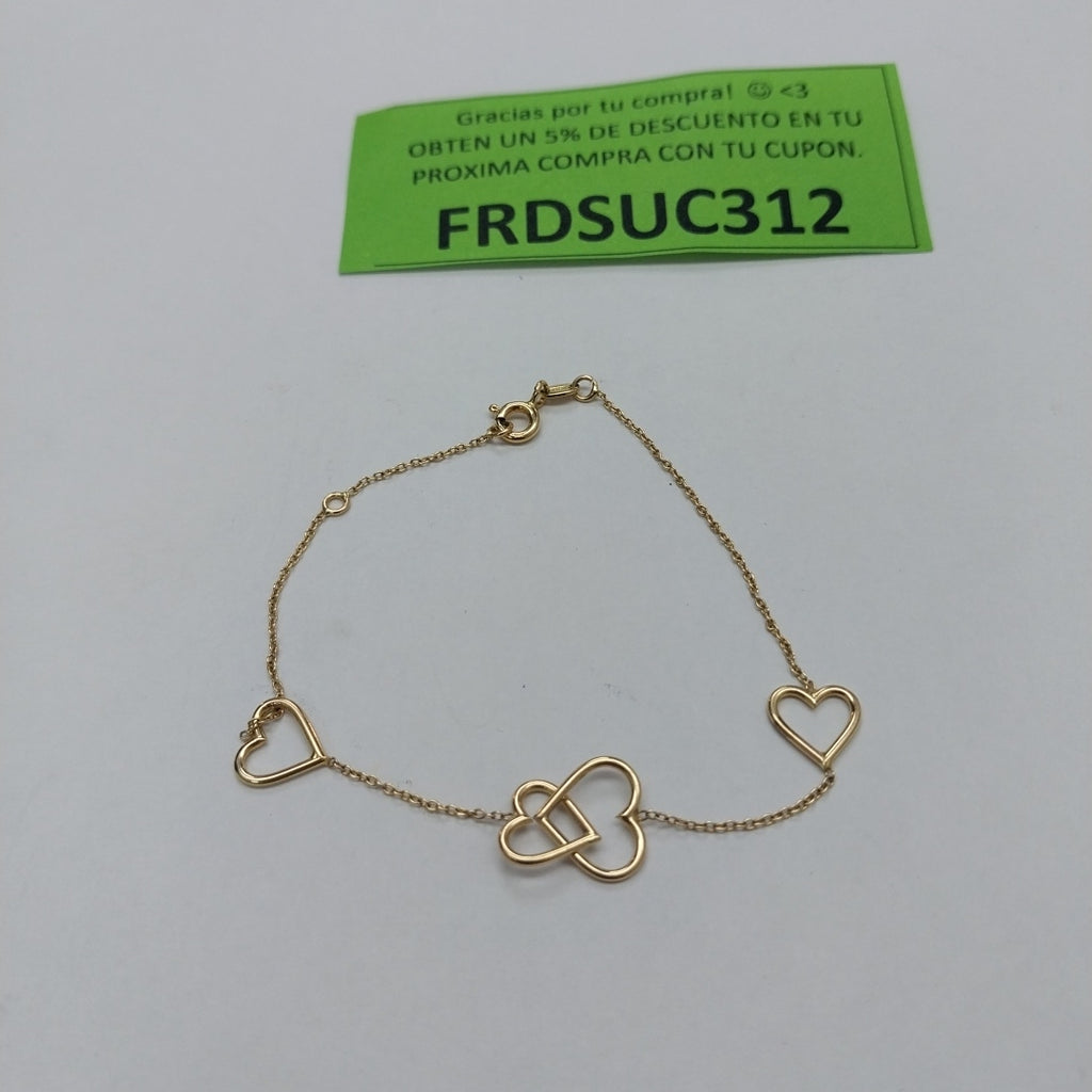 PULSERA ORO 14 K 1.7 GRMS (SEMINUEVO)