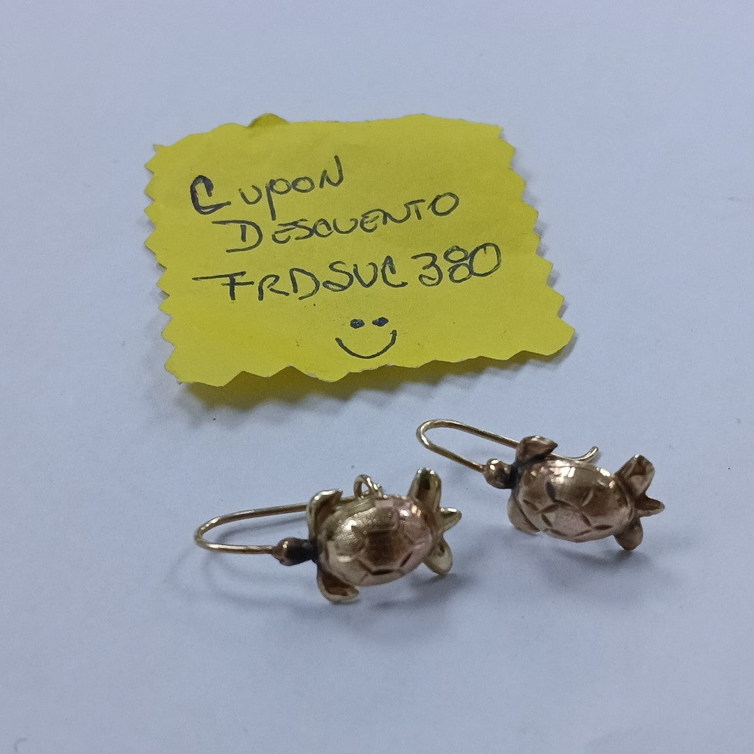 ARETES PAR ORO 14 K 2,20 GRMS (SEMINUEVO)