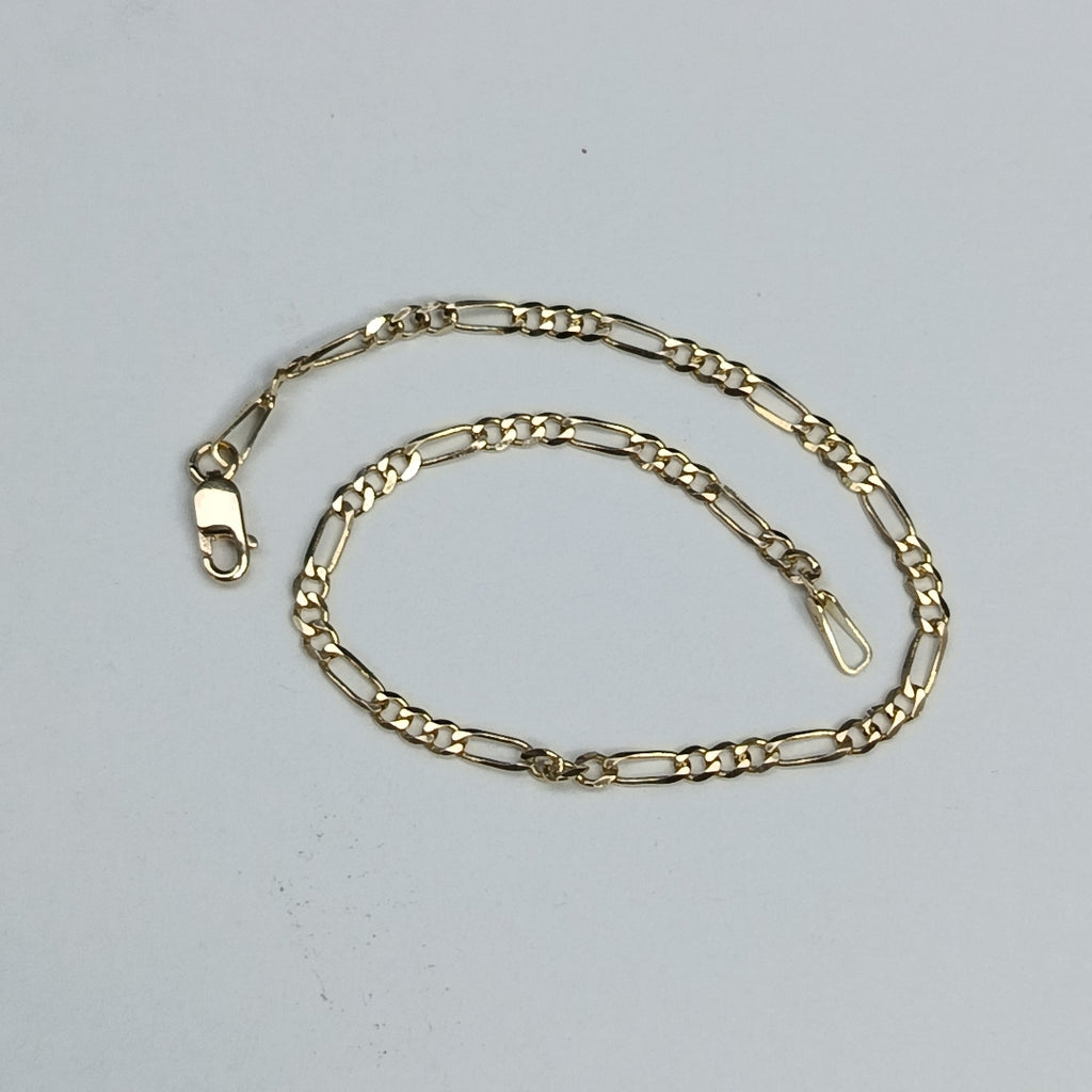 PULSERA 3X1 14K 18 CM 1.9 GR (NUEVO)
