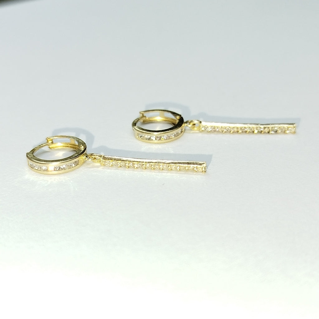 ARRACADAS PAR ORO 14 K 1,90 GRMS (SEMINUEVO)