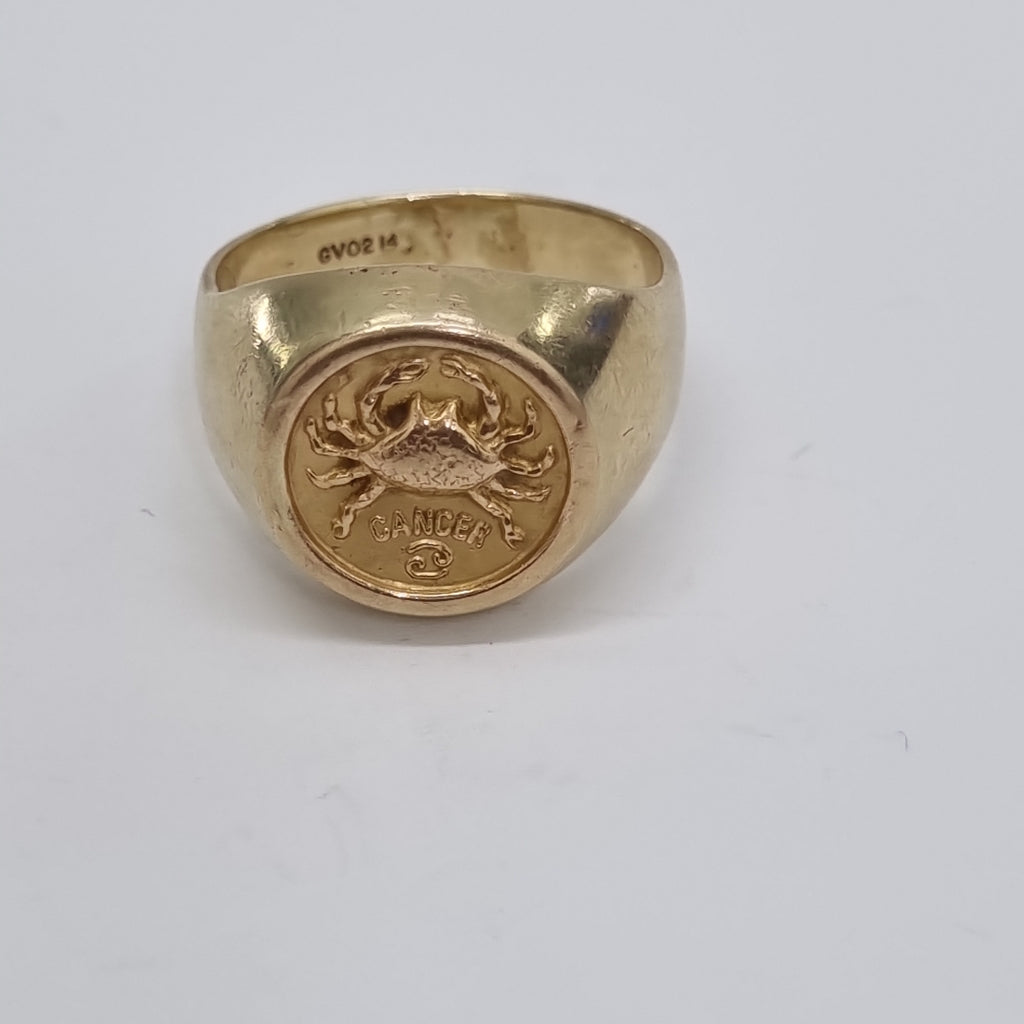 ANILLO ORO 14 K 7,90 GRMS (SEMINUEVO)