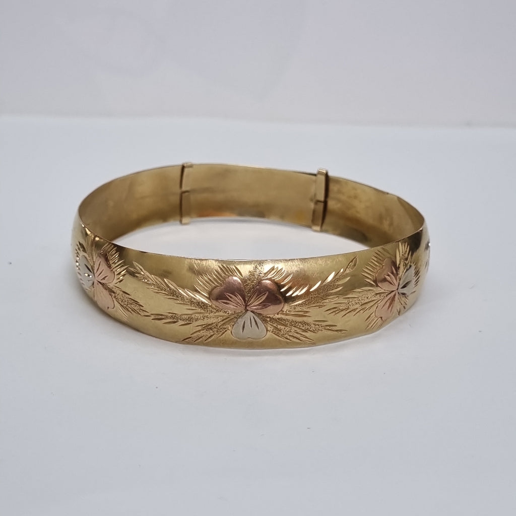 PULSERA RIGIDA ORO 10 K 13.2 GRMS (SEMINUEVO)
