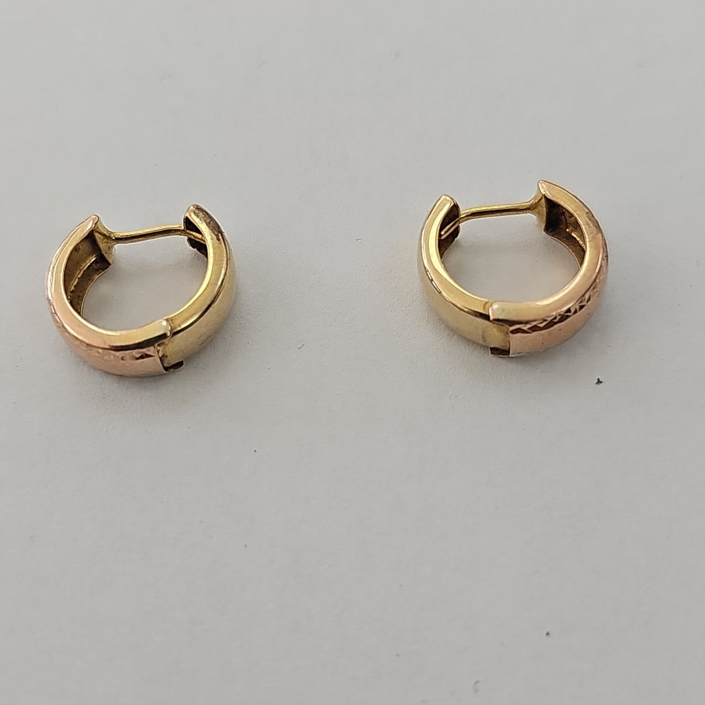 ARRACADAS PAR ORO 10 K 1,21 GRMS (SEMINUEVO)