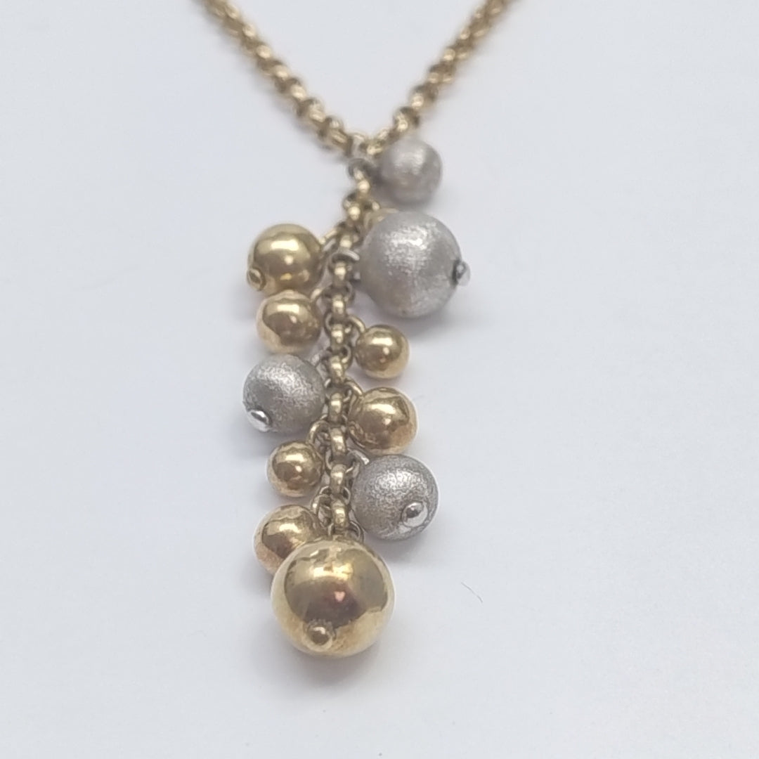 GARGANTILLA ORO COMBINADO 14 K 7,60 GRMS (SEMINUEVO)