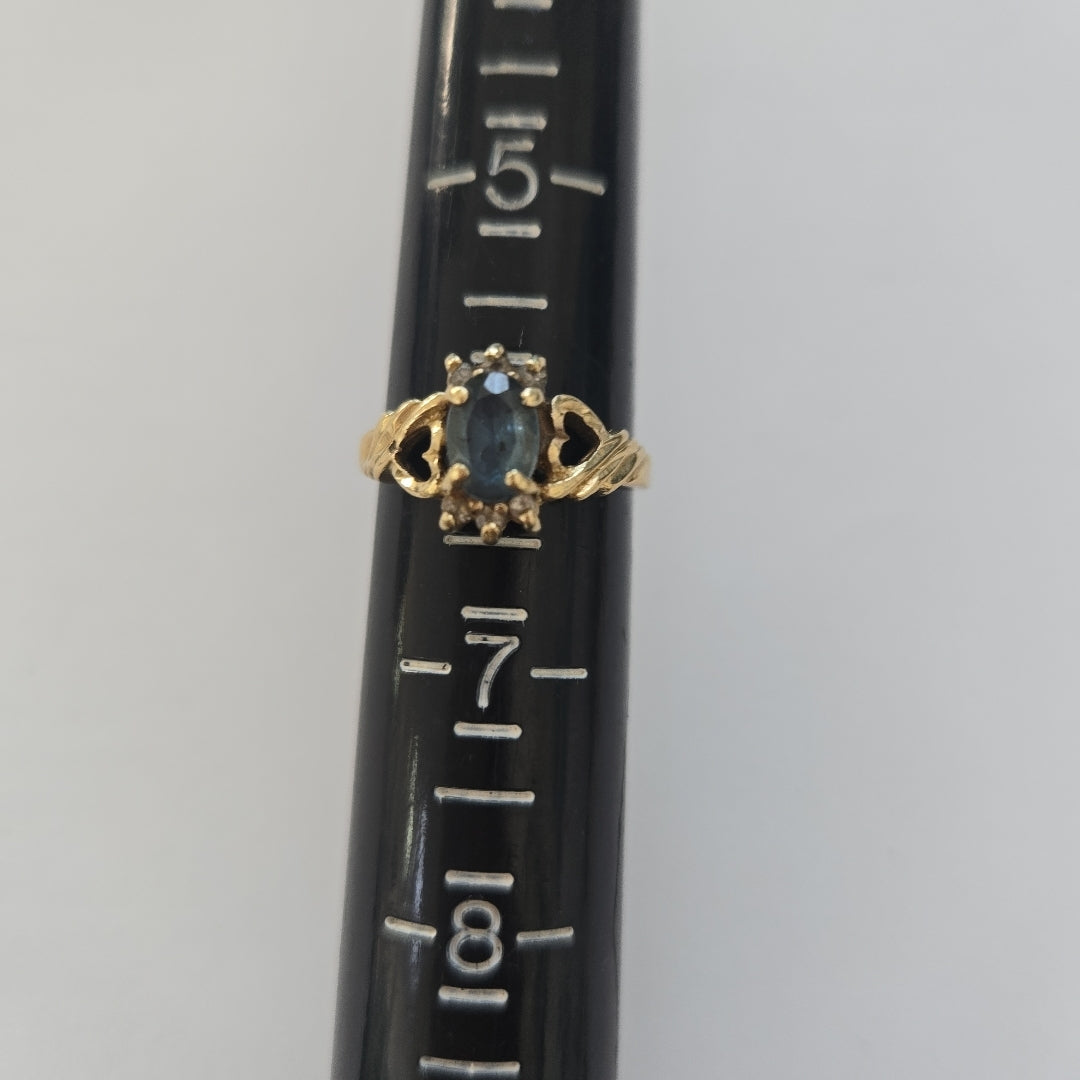 ANILLO ORO 14 K 3,20 GRMS (SEMINUEVO)