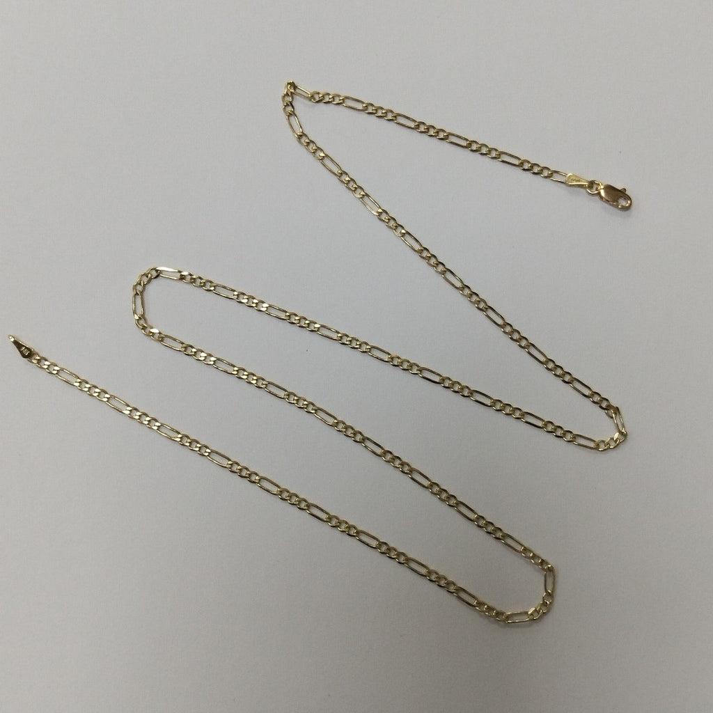 CADENA 3X1 14K 55 CM 5.1 GR (NUEVO)