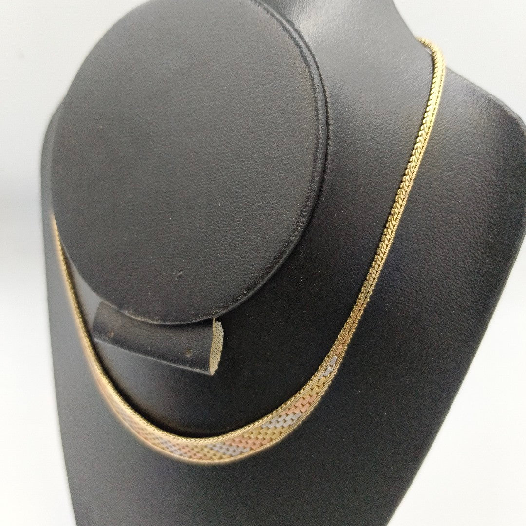 GARGANTILLA ORO 14 K 17.1 GRMS (SEMINUEVO)