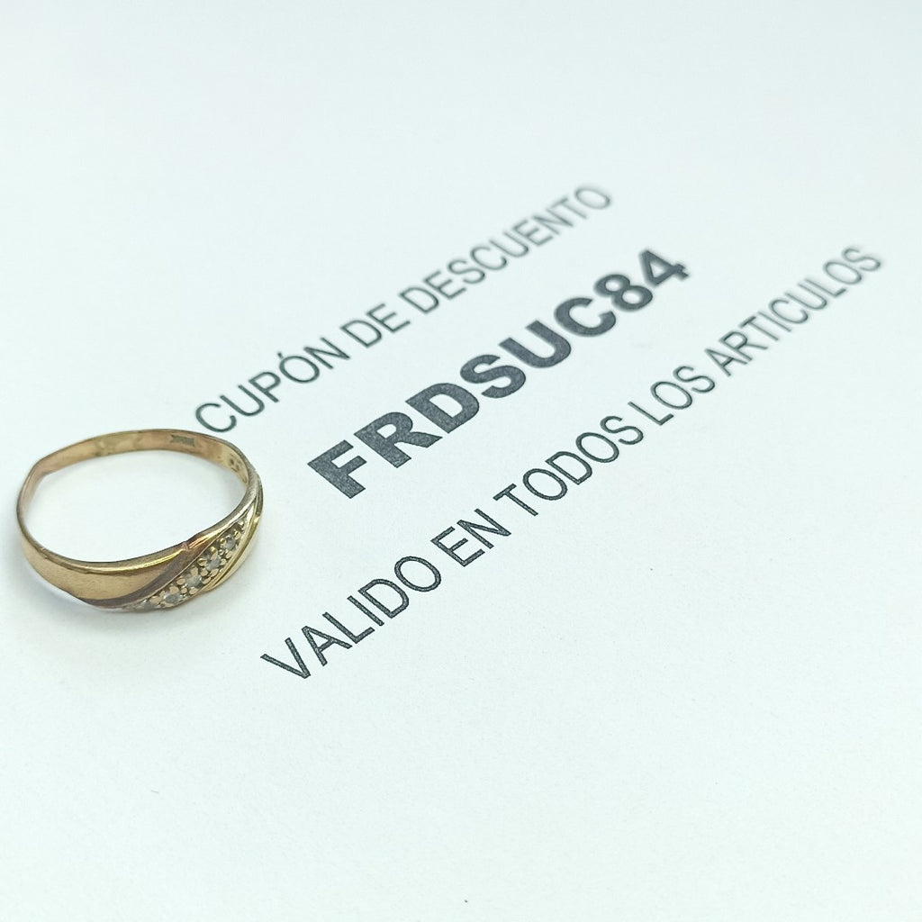 ANILLO ORO 10 K 2.1 GRMS (SEMINUEVO)