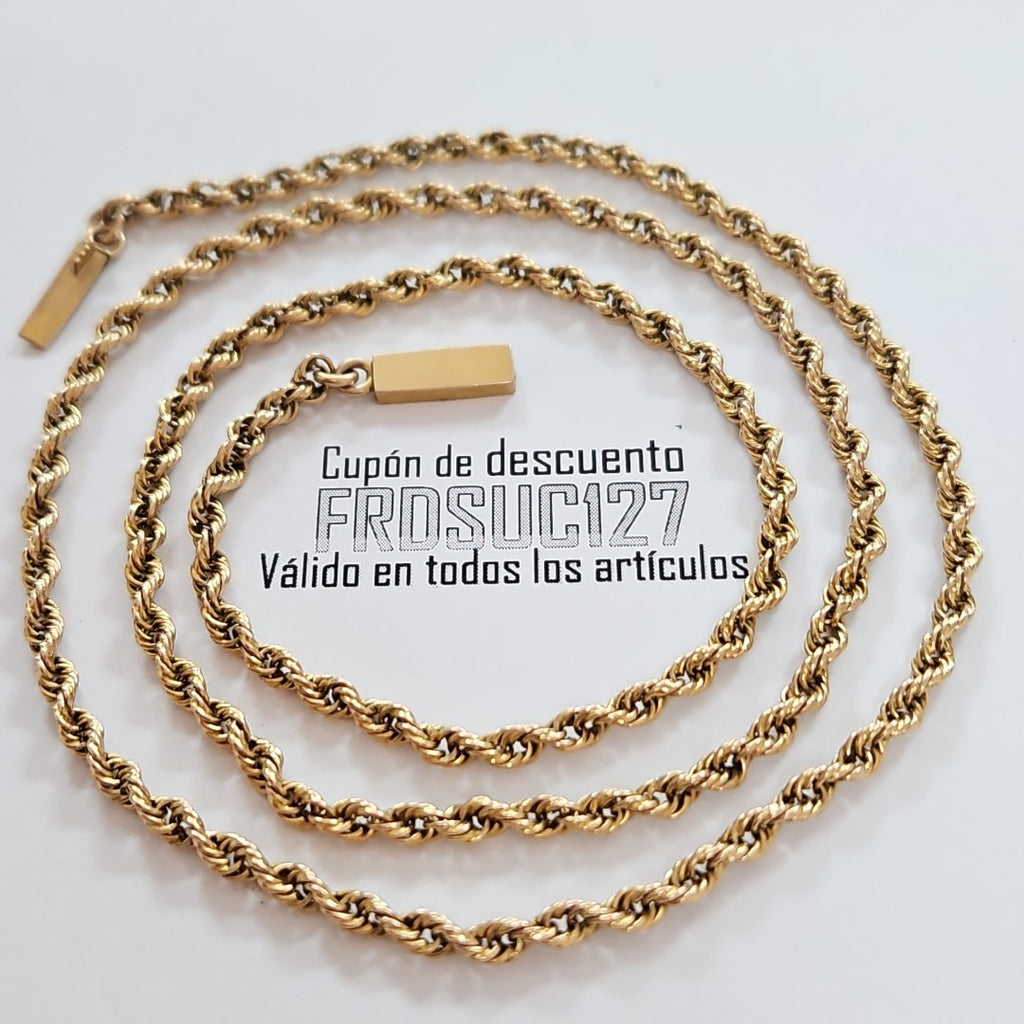 CADENA ORO 10 K 14.7 GRMS (SEMINUEVO)