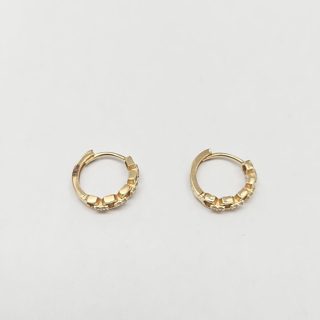 ARETES PAR ORO 10 K 1,60 GRMS (SEMINUEVO)