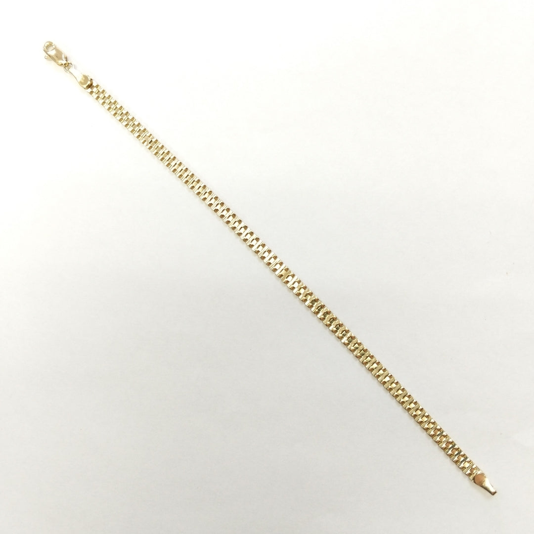 PULSERA ESPECIAL 14K 18 CM 4.1 GR (NUEVO)