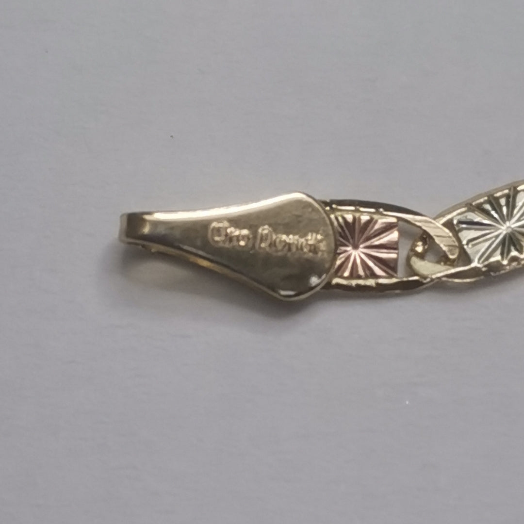 PULSERA GUCHI 14K 18 CM 2.9 GR (NUEVO)