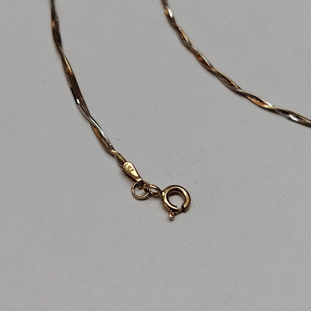 COLLAR ORO 14 K 3.8 GRMS (SEMINUEVO)