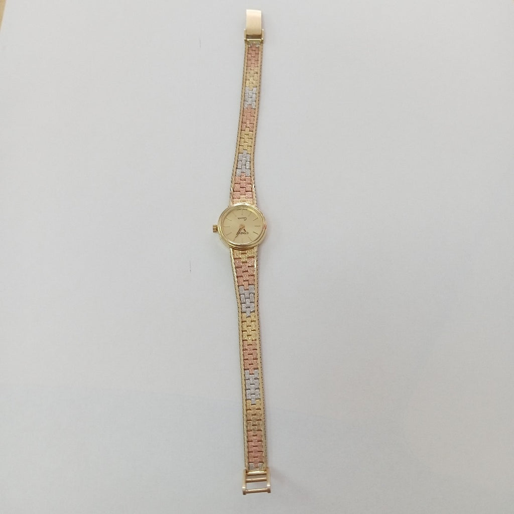 RELOJ CAJA Y PULSO ORO ORO 14 K 22.1 GRMS (SEMINUEVO)