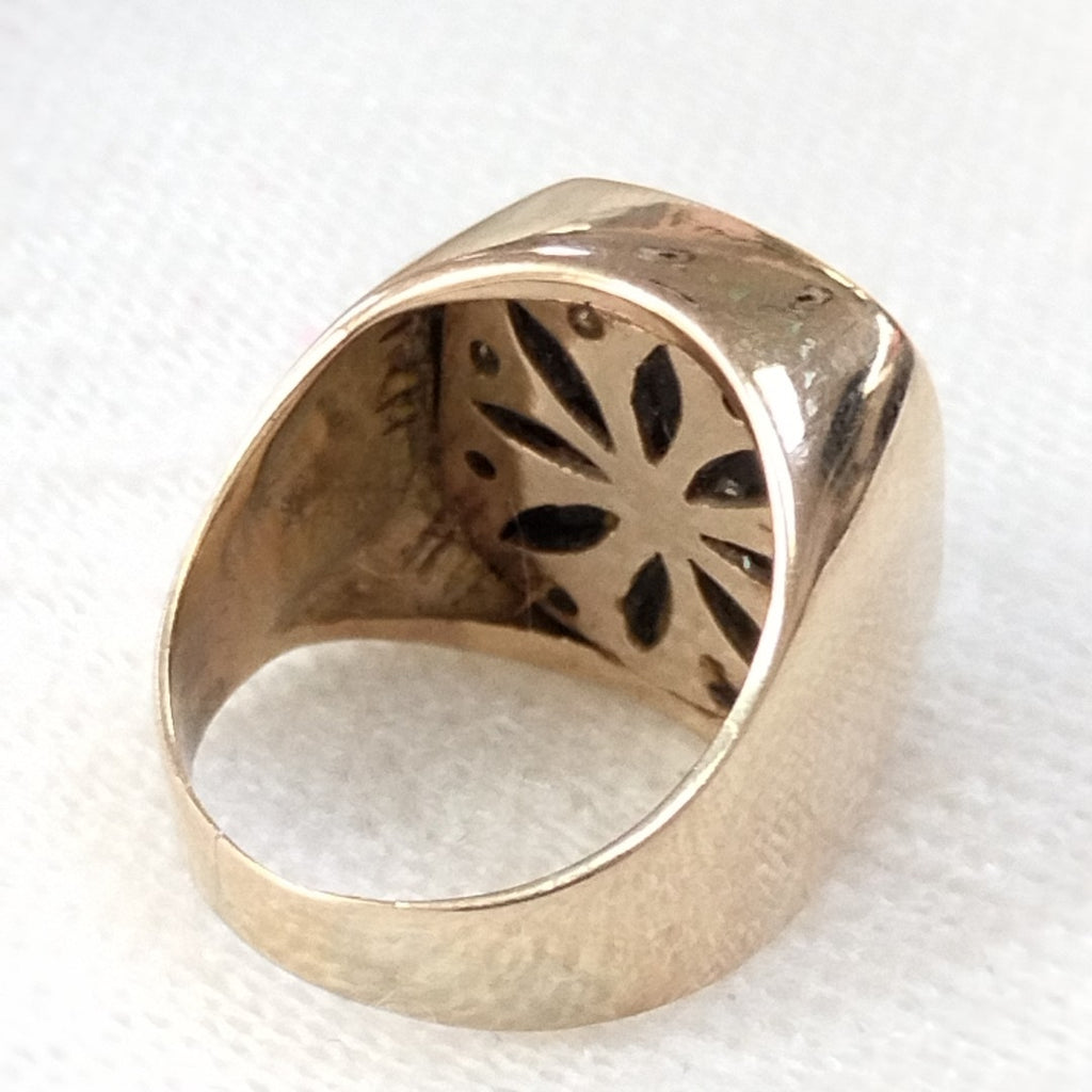 ANILLO ORO 10 K 7.5 GRMS (SEMINUEVO)