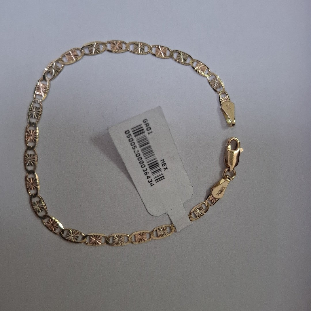 PULSERA GUCHI 14K 18 CM 2.9 GR (NUEVO)