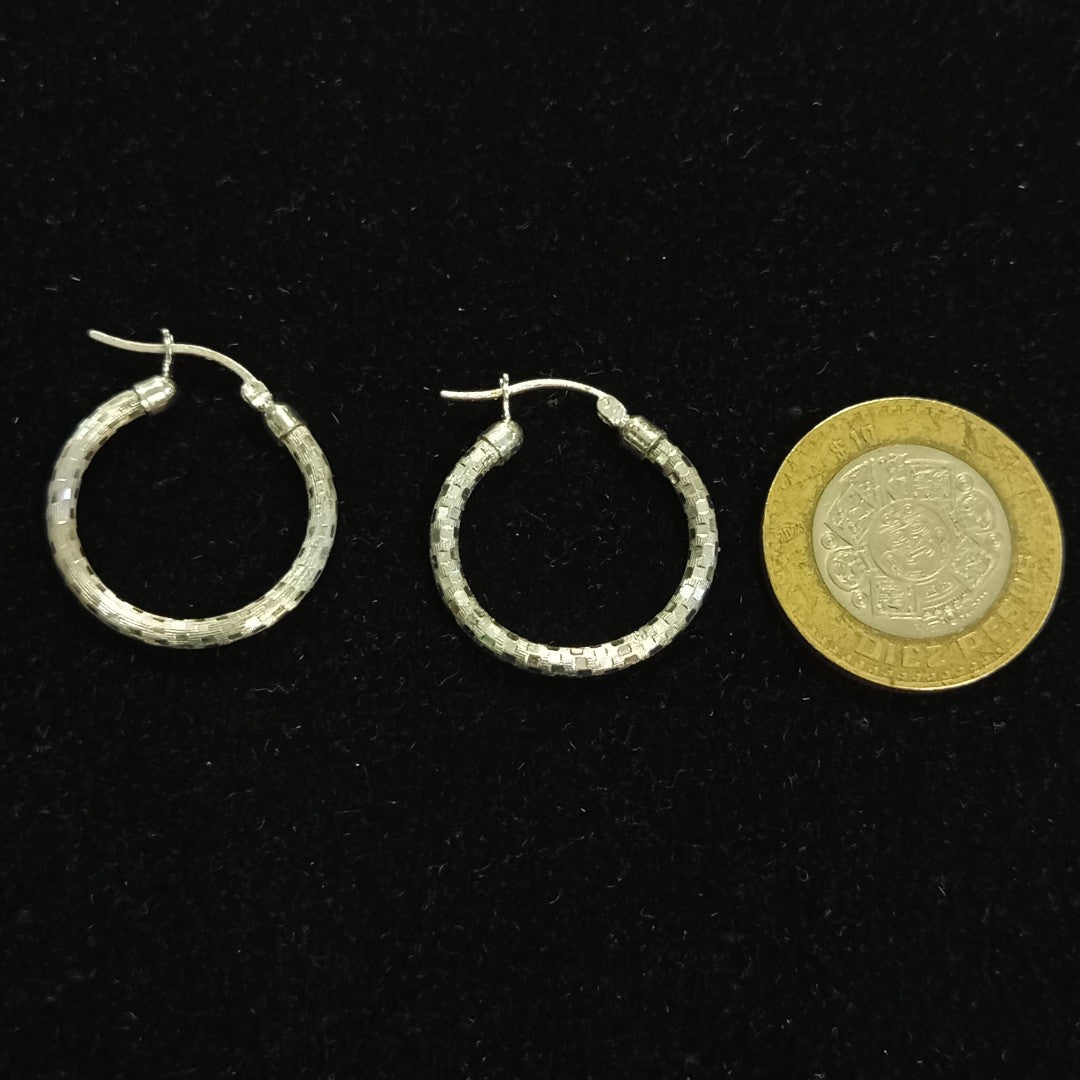 ARRACADAS PAR PLATA 4.3 GRMS (SEMINUEVO)