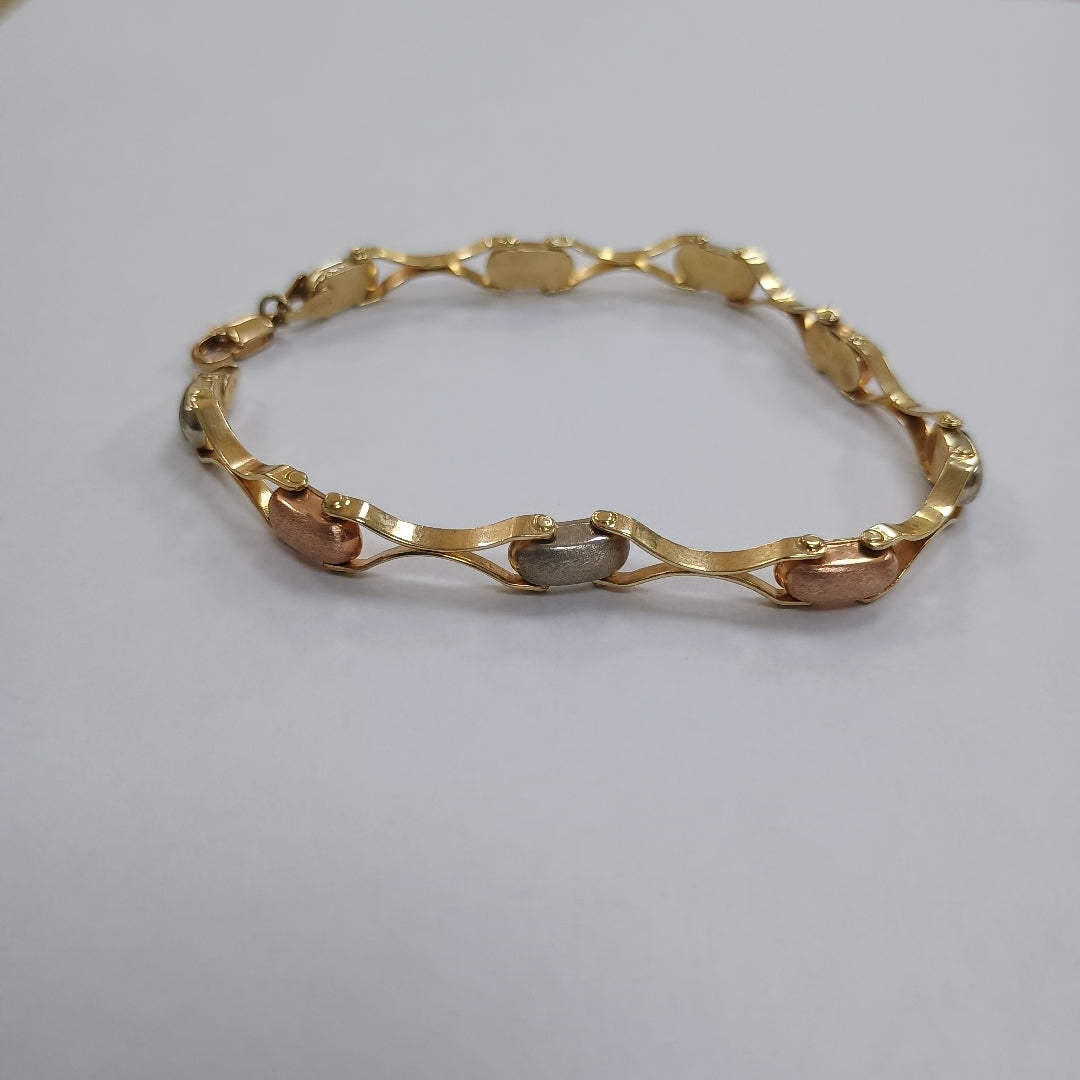 PULSERA ORO 14 K 8,10 GRMS (SEMINUEVO)