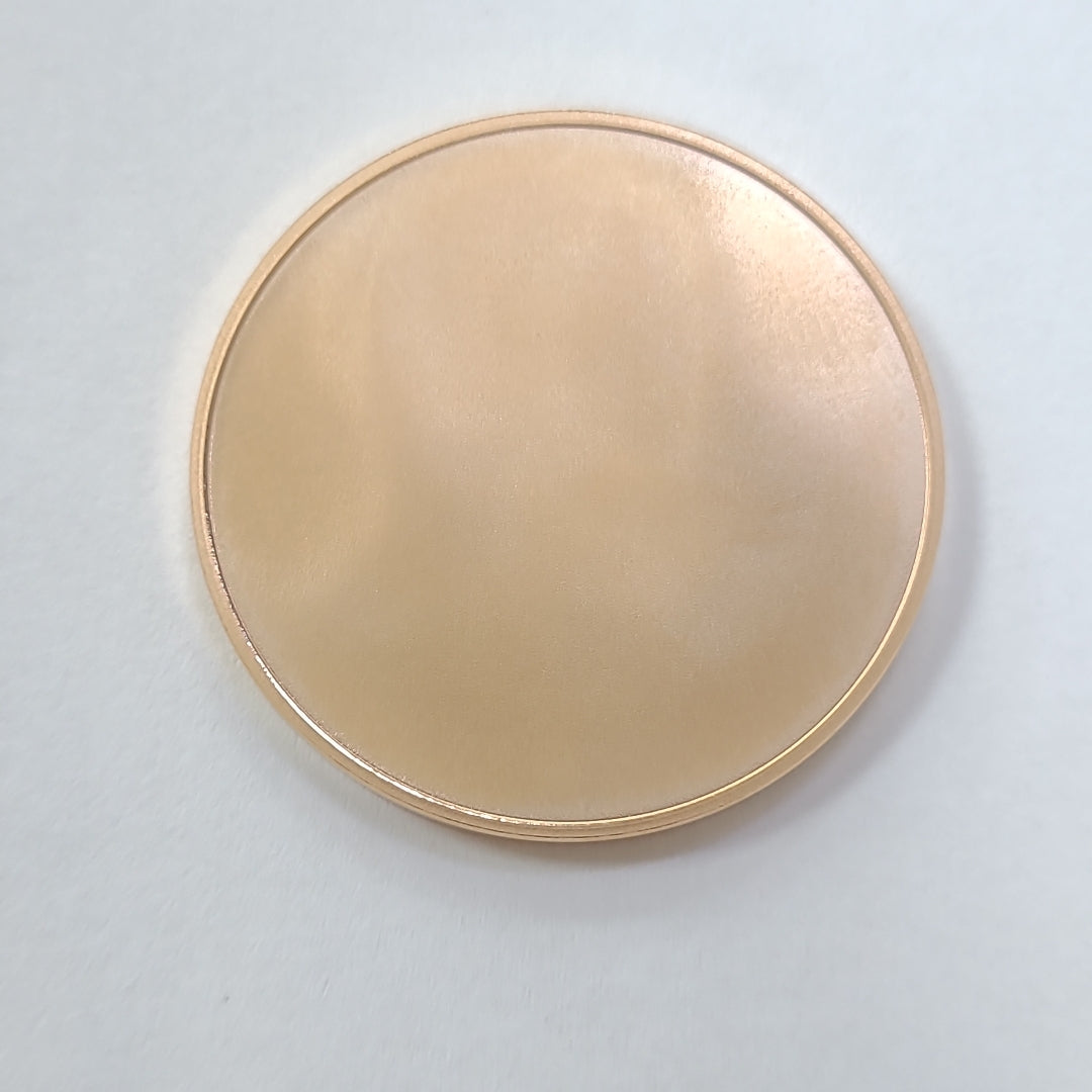 MEDALLA CONMEMORATIVA ORO 21 K 41.6 GRMS (SEMINUEVO)