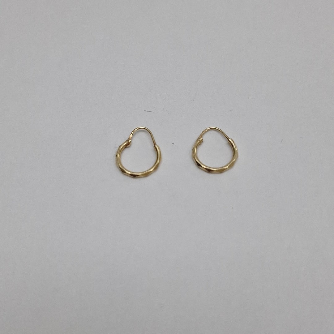 ARRACADAS PAR ORO 14 K 0,70 GRMS (SEMINUEVO)