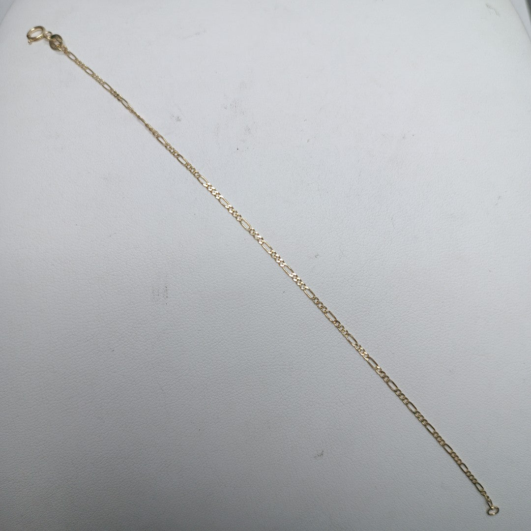 PULSERA 3X1 14K 18 CM 0.9 GR (NUEVO)