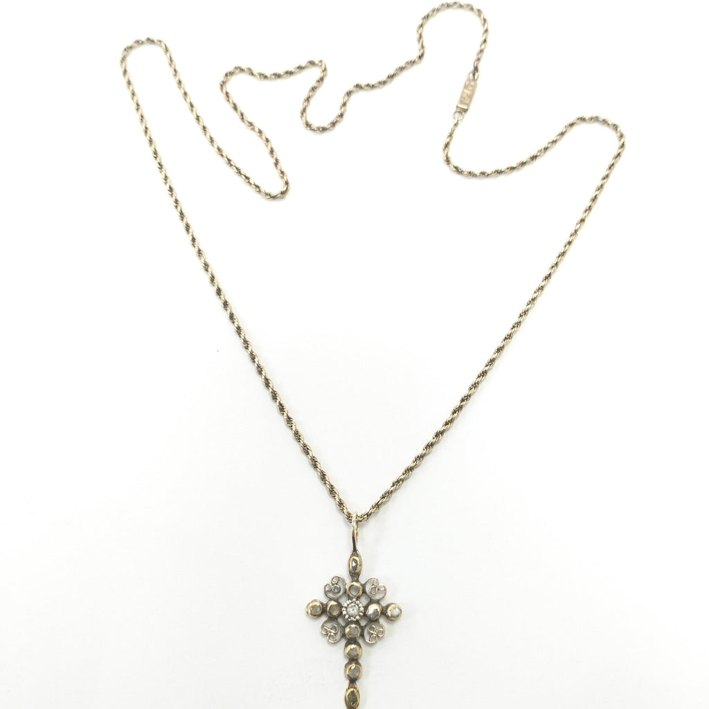 CADENA, CRUCIFIJO ORO 8 K 13.2 GRMS (SEMINUEVO)