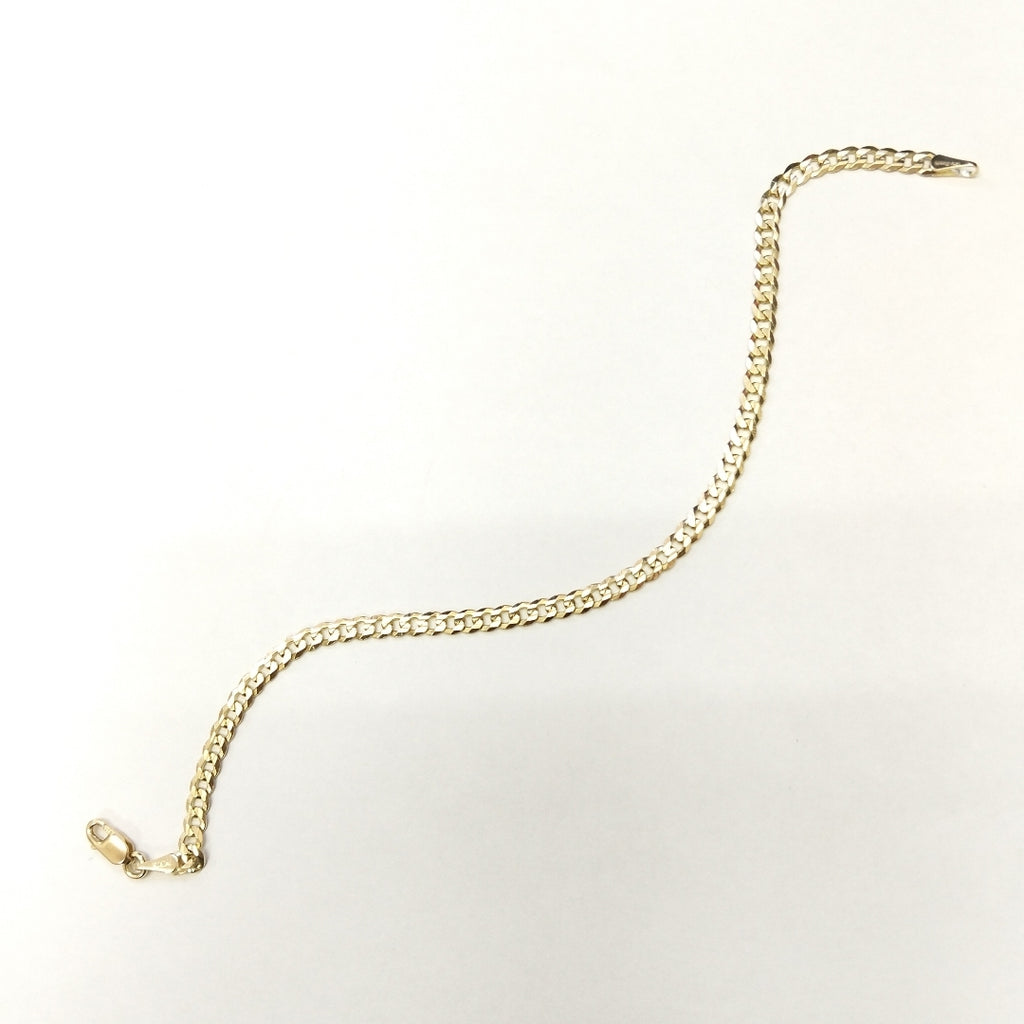 PULSERA BARBADA 14K 18 CM 3.3 GR (NUEVO)