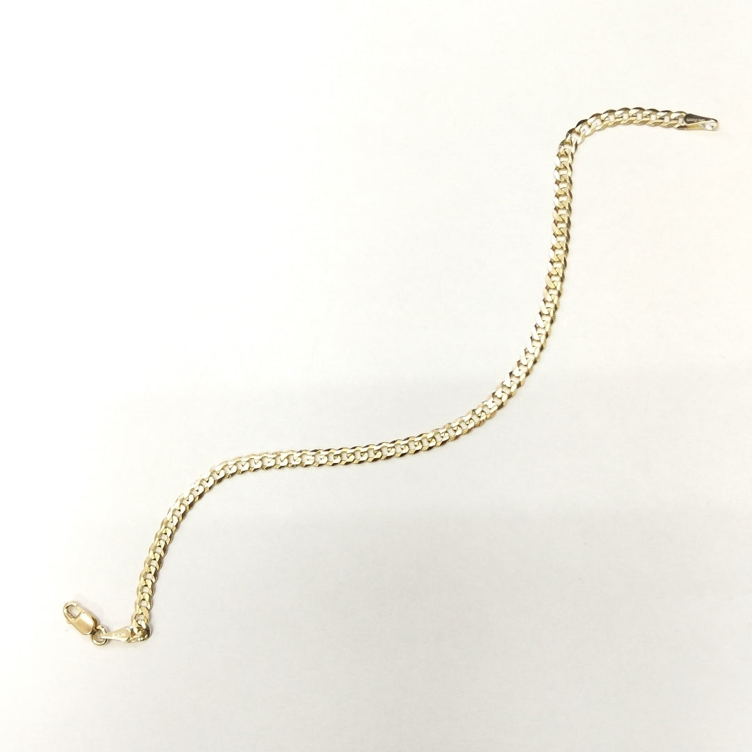 PULSERA BARBADA 14K 18 CM 3.3 GR (NUEVO)