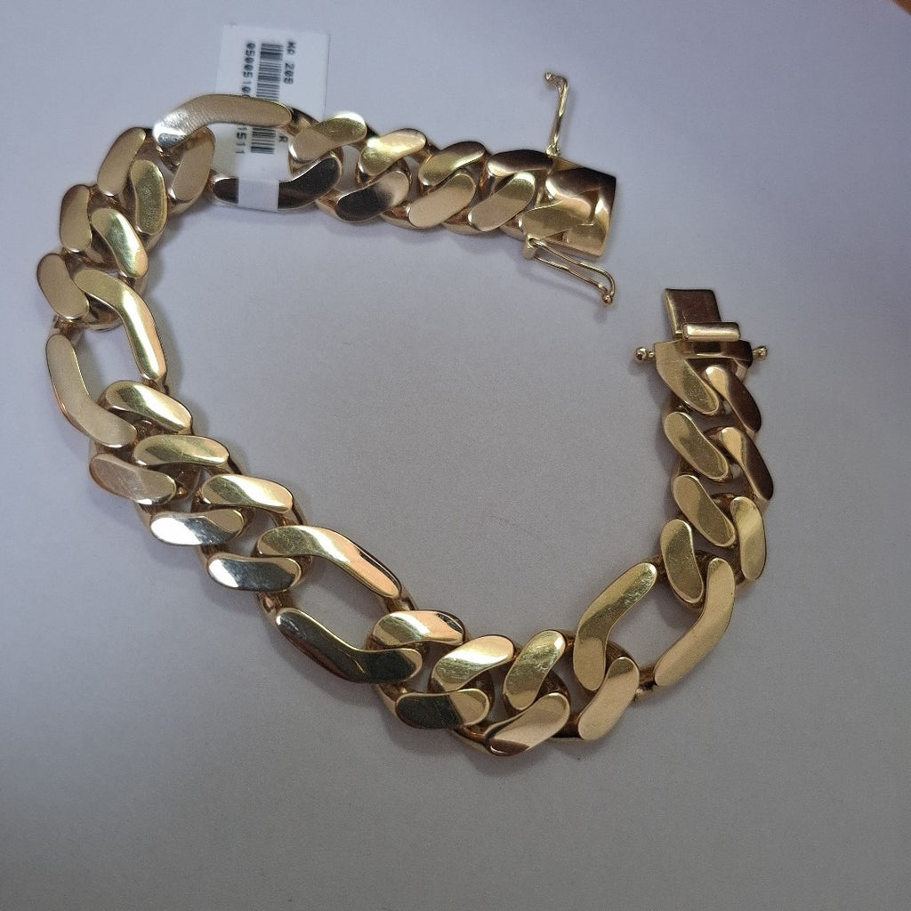 PULSERAS CABALLERO ORO 14K 21.1 (NUEVO)