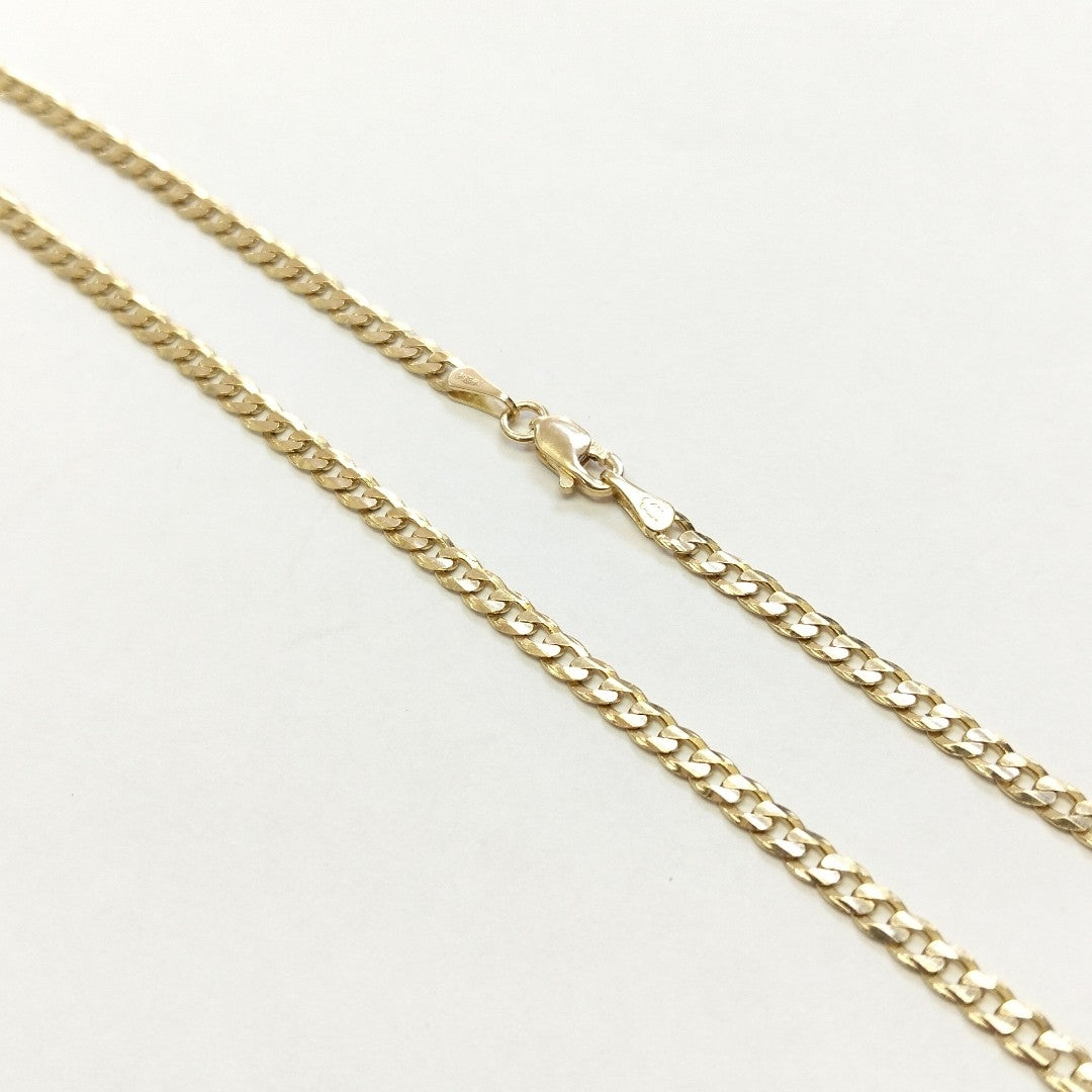 CADENA BARBADA 14K 60 CM 10 GR (NUEVO)