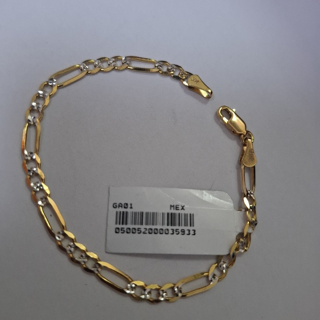 PULSERA 3X1 14K 18 CM 3.9 GR (NUEVO)