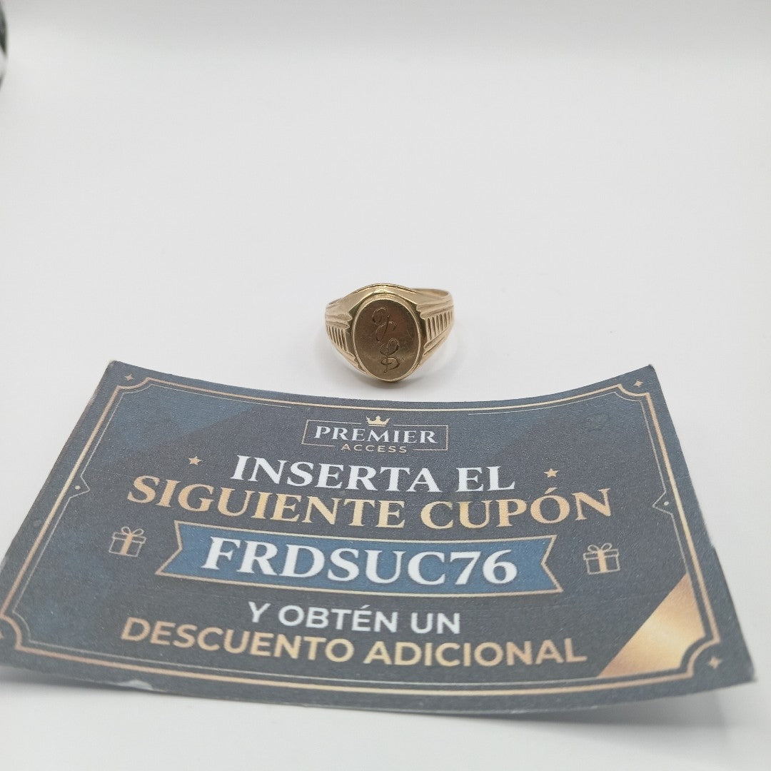 ANILLO ORO 14 K 5,20 GRMS (SEMINUEVO)