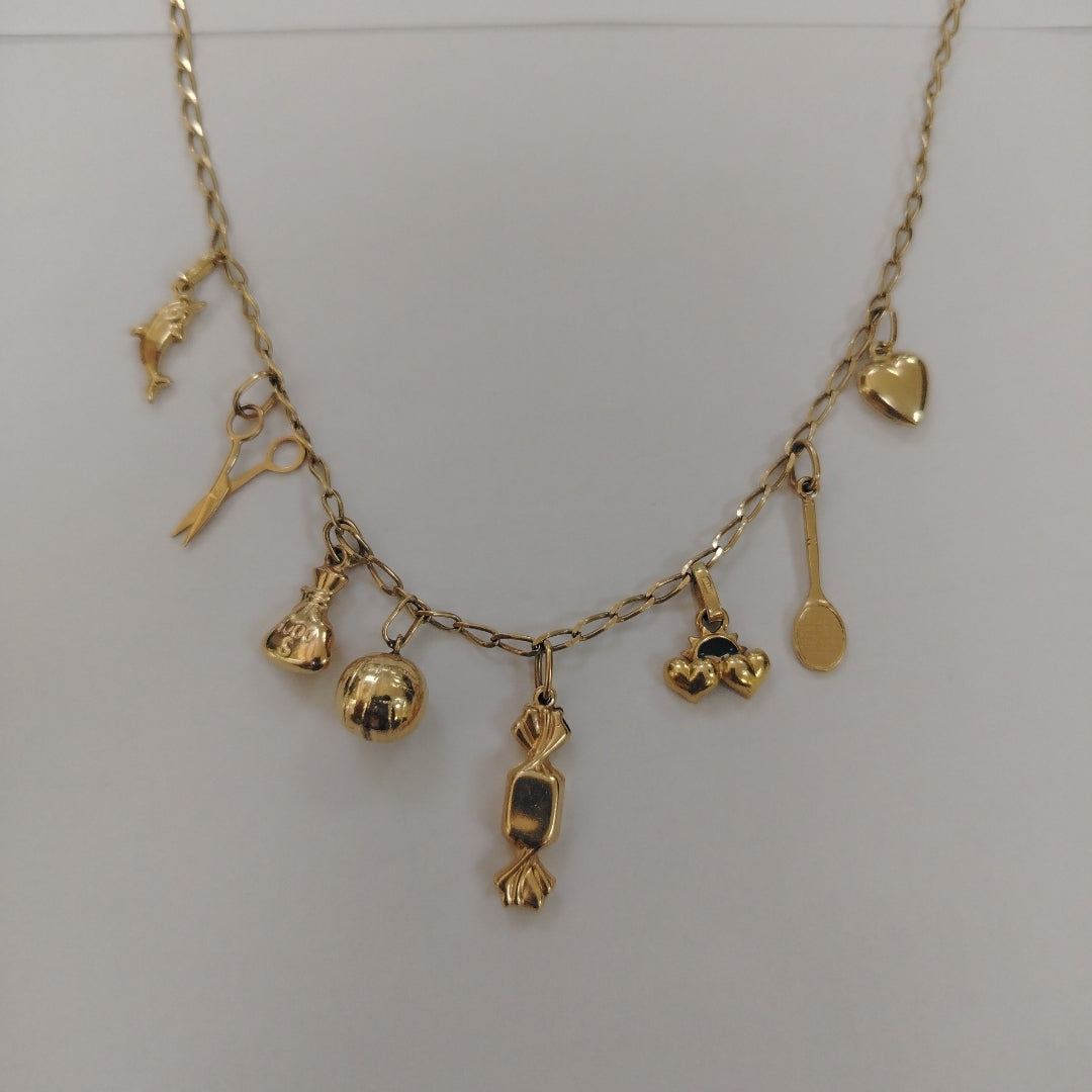 COLLAR ORO 14 K 14,60 GRMS (SEMINUEVO)