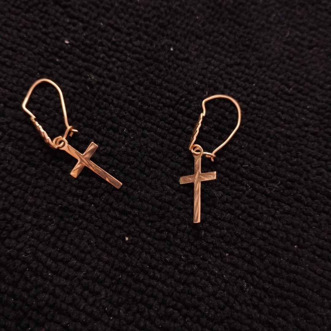 ARETES PAR ORO 10 K 0,90 GRMS (SEMINUEVO)