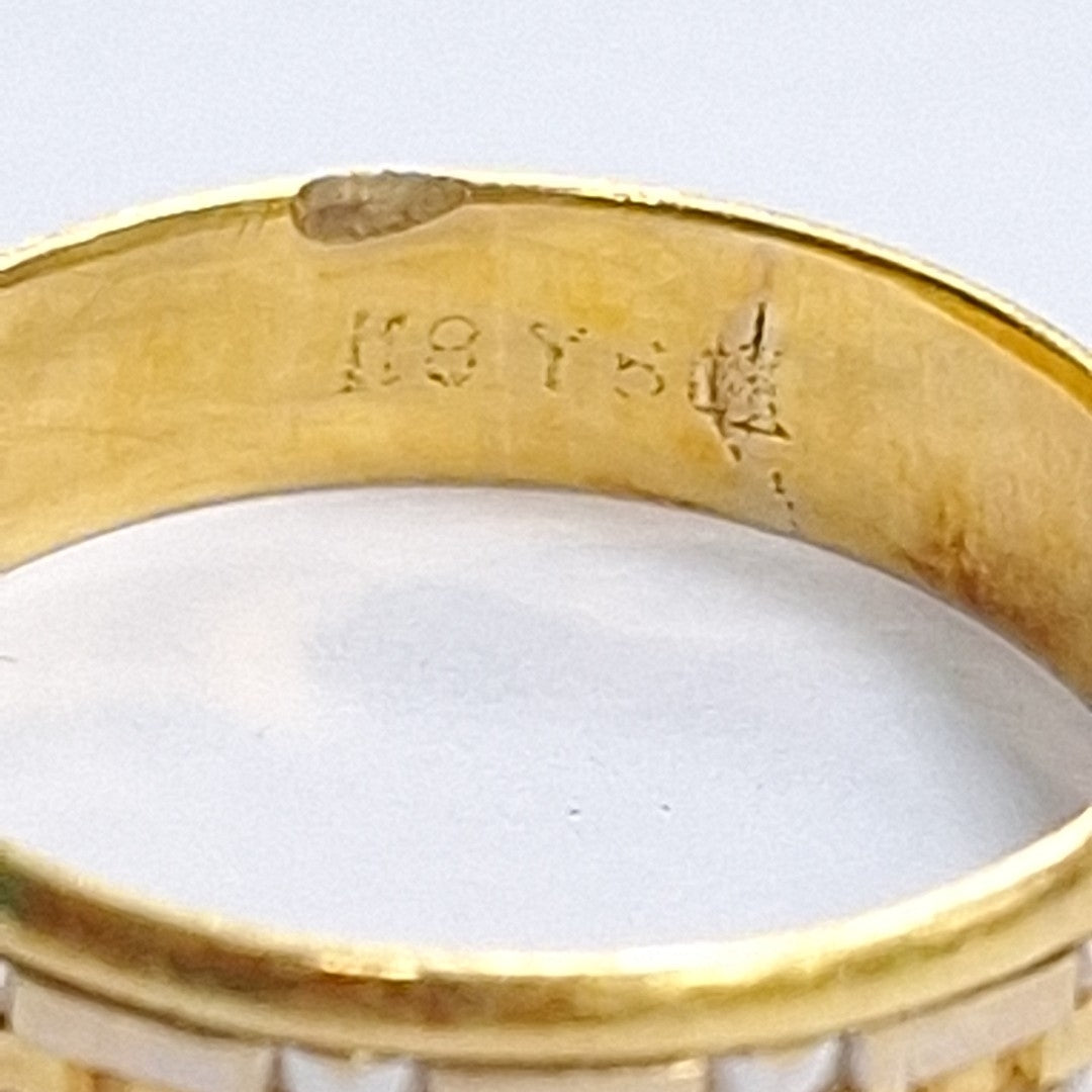 ARGOLLA ORO 18 K 4,90 GRMS (SEMINUEVO)