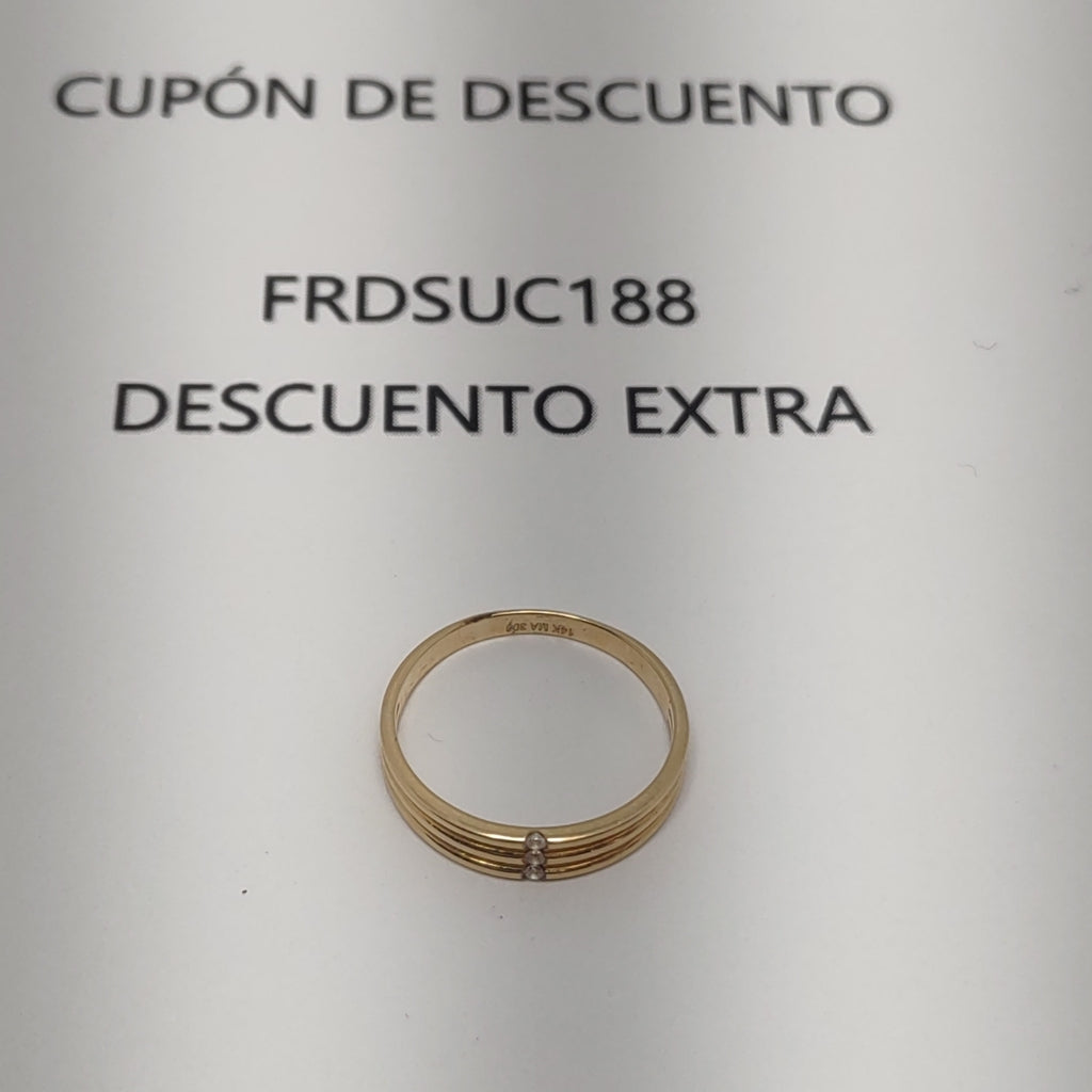ANILLOS DAMA ORO 14K 1.7 (NUEVO)